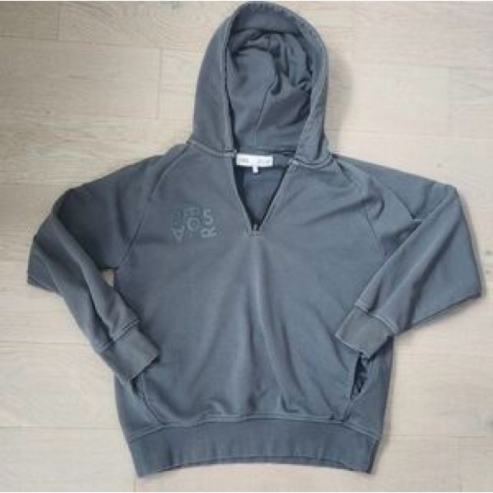 Zara Teal Zip-Up Hoodie 616